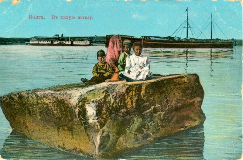 Волга. В тихую погоду, 1900-е