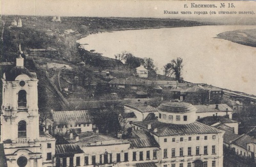 Южная часть города (с птичьего полета), 1890-е, г. Касимов и Касимовский район