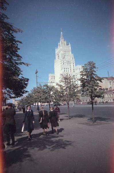 Здание Министерства иностранных дел на Смоленской-Сенной, 1957 - 1965, г. Москва, Смоленская-Сенная