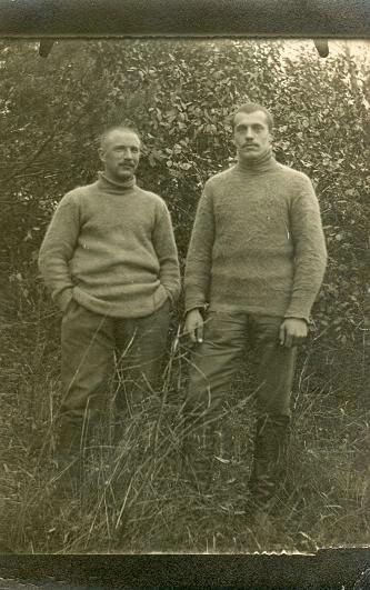 Портрет двух мужчин, 1920-е