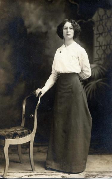 Портрет молодой женщины, 1914 год, США, г. Чикаго