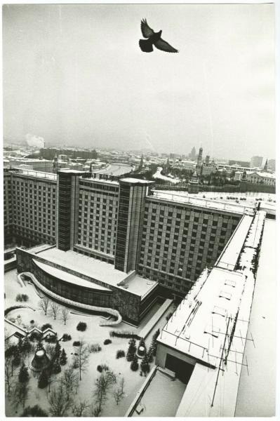 Крыши столицы, 1970-е, г. Москва