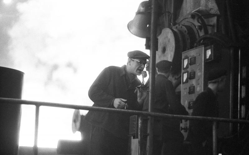 Магнитогорский металлургический комбинат. В цехе, 1964 год, г. Магнитогорск