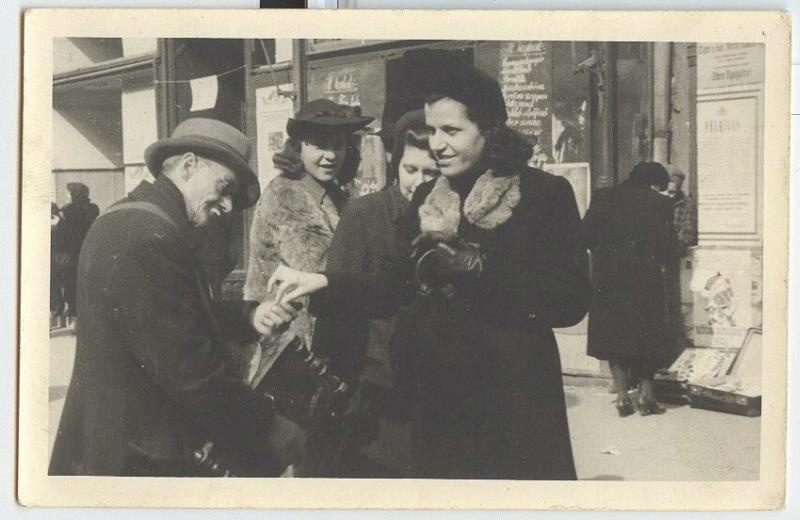 На улицах Вены, 1945 год, Австрия, г. Вена