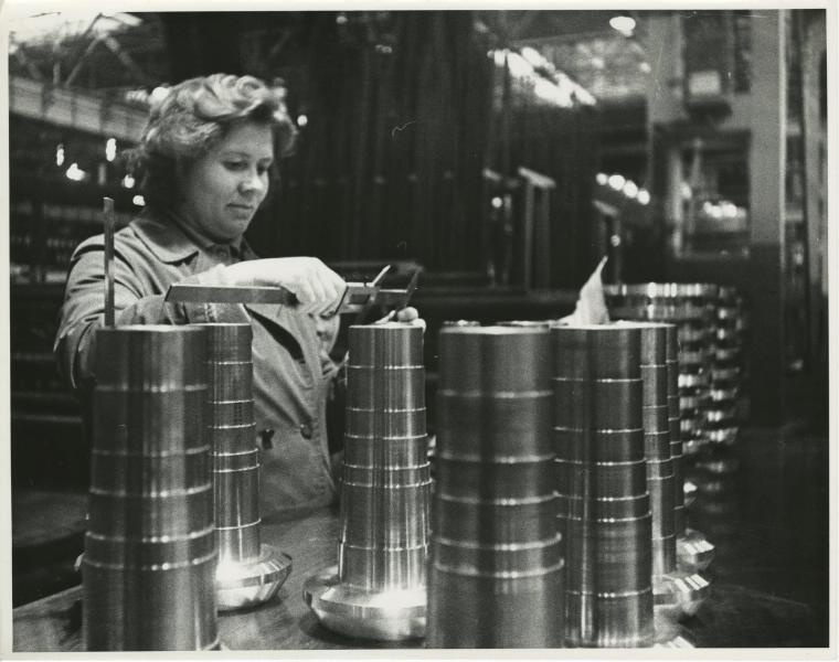 Заводской цех, 1970-е