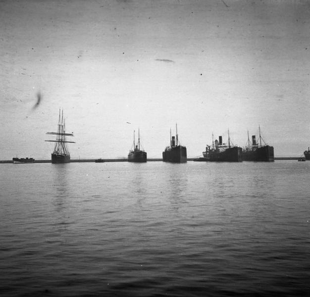 В одесском порту, 1913 год, г. Одесса