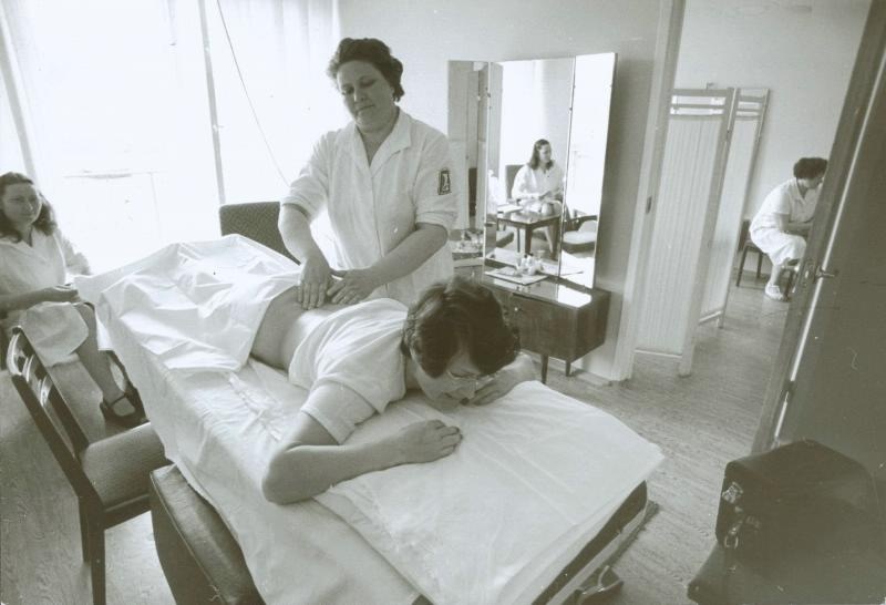 В медицинском кабинете, 1981 год, Куйбышевская обл., г. Тольятти