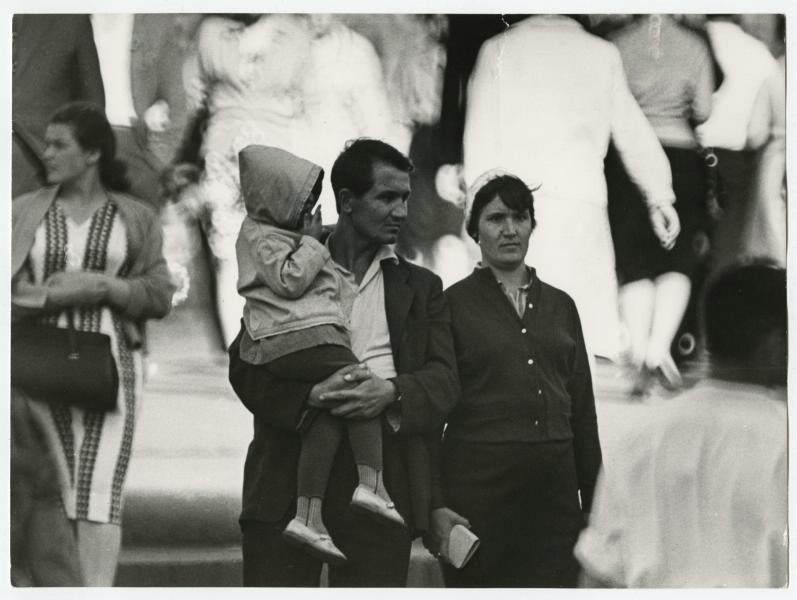 Семейная пара с ребенком, 1965 год, г. Ленинград