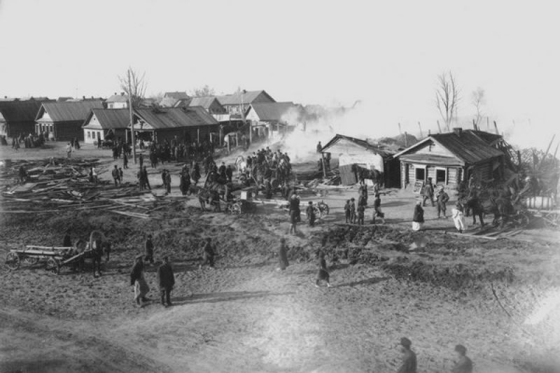 Пожар в Гордеевке, 1900-е, г. Нижний Новгород