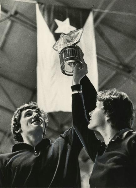 Победители, 1974 год. Выставка «Мы – чемпионы!» с этой фотографией.