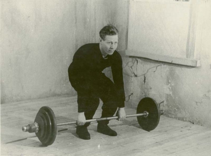 Тяжелоатлет Сухарев, 1964 год, г. Череповец и Череповецкий район