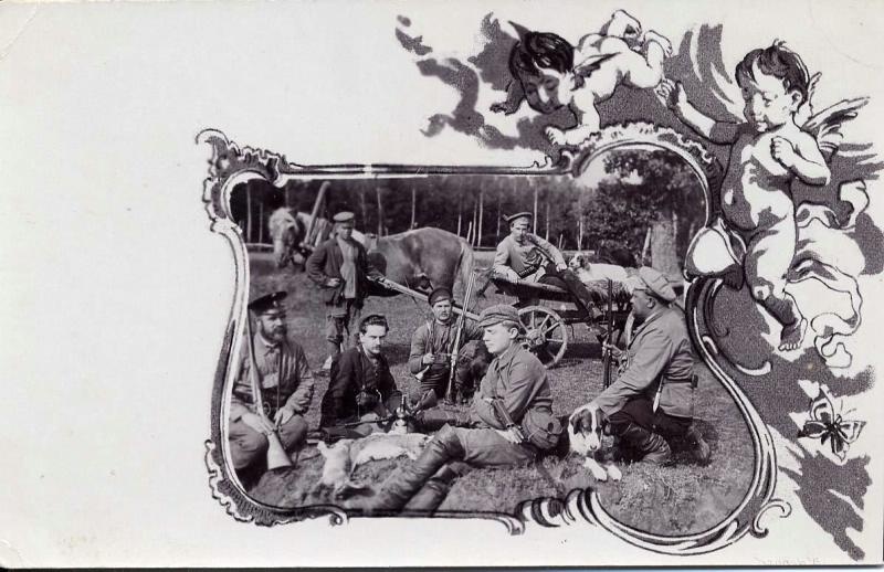 Охотники на привале, 1910-е