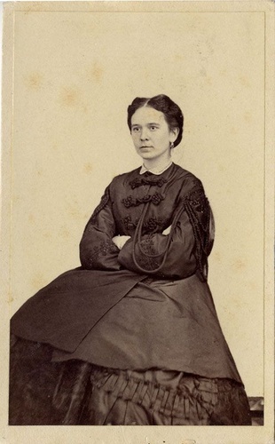 Портрет неизвестной, 1868 год, Владимирская губ., г. Муром