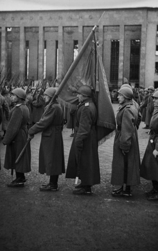 Военный парад, 1945 год, г. Кенигсберг