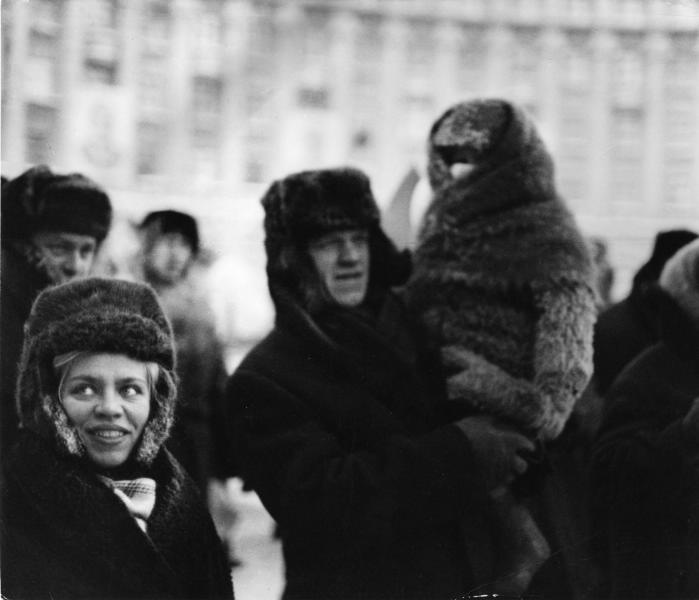 На улице, 1965 год, г. Норильск