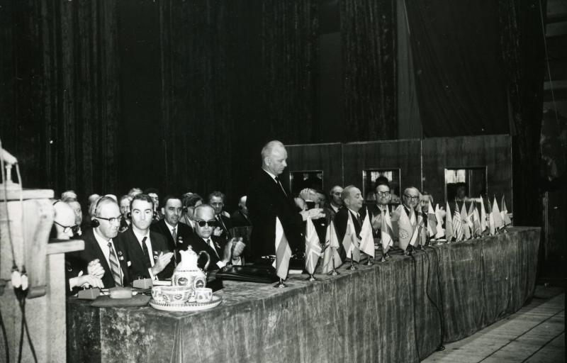 Международный конгресс ТОРФ. Президиум, 1963 год, Ленинград