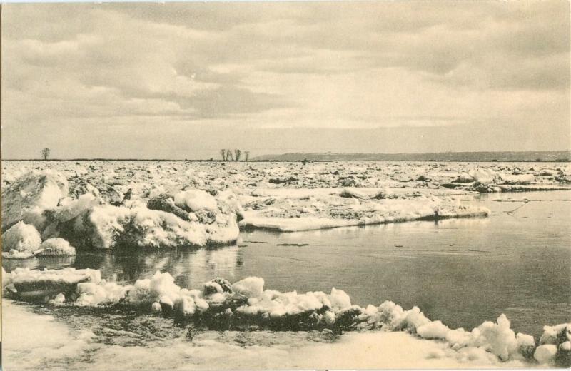 Ледоход на Волге, 1913 год, Нижегородская губ.