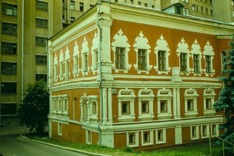 Палаты Троекуровых в Георгиевском переулке, 1980-е, г. Москва