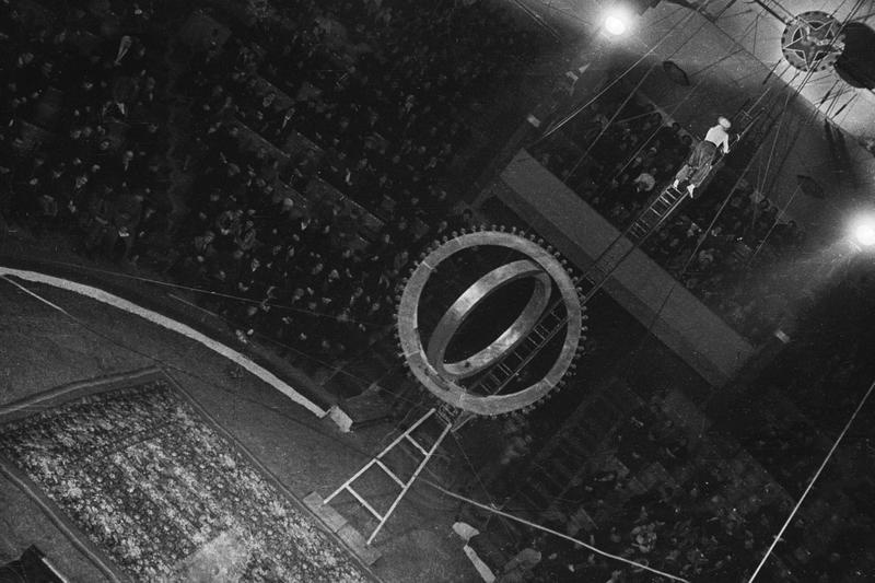 Цирк. Воздушные гимнасты, 1930 год, г. Москва