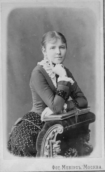 Портрет, 1880-е, г. Москва. Альбуминовая печать.