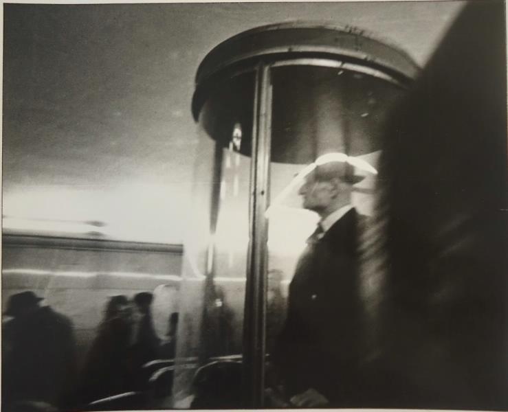 В метро, 1980 год, г. Москва