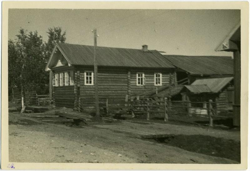 Дом в деревне, 1920-е, Вологодская губ., дер. Губино