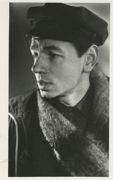 Поэт Андрей Вознесенский, 1960 - 1963. Выставка «Когда все были молодыми» с этой фотографией.