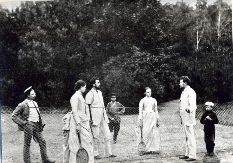 Теннисисты, 1880-е