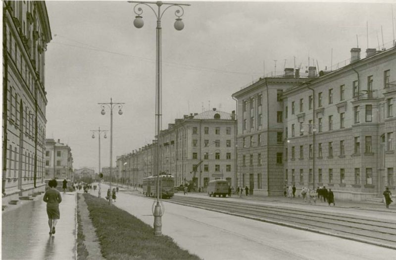 Июнь 1963 г. Фото улицы Металлургов в Москве 1970.