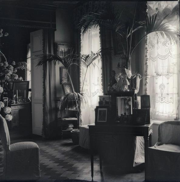 В доме артистки Веры Шуваловой, 1911 год, г. Санкт-Петербург