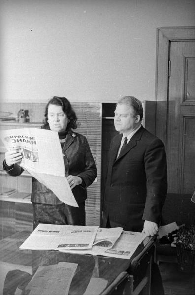 Тихон Хренников и Наталия Сац, 1970 - 1972, г. Москва