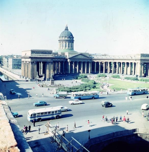 Казанский собор, 1961 - 1969, г. Ленинград. Невский проспект.