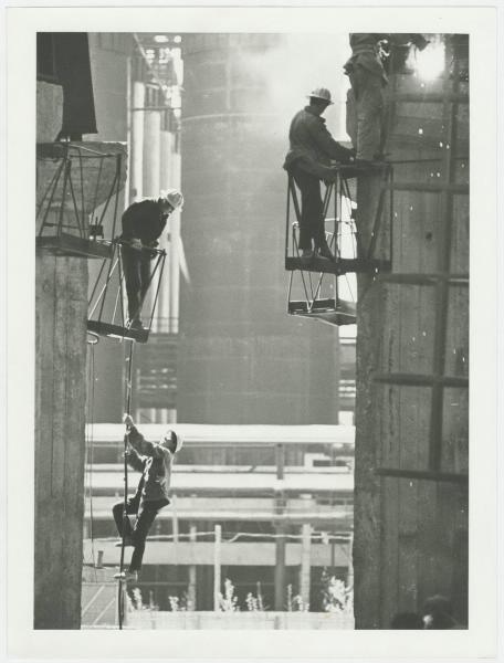 На Челябинском металлургическом комбинате, 1970-е, г. Челябинск