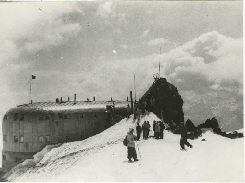 Турбаза в горах, 1950-е, Кабардинская АССР