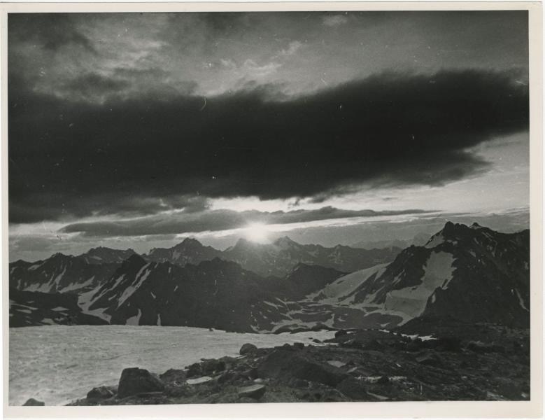 Панорама гор, 1950-е