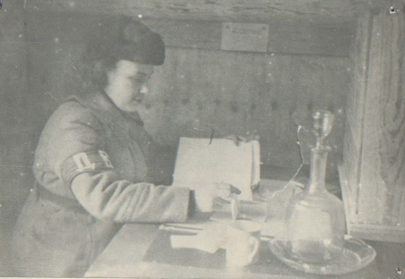 Дежурный врач эвакопункта Киселева С.И., 1943 год, г. Череповец и Череповецкий район
