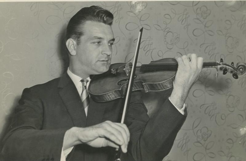 Скрипач Валерий Климов, 1967 год, г. Москва