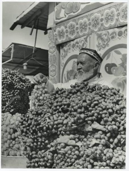 Ташкентский базар, 1980 год, Узбекская ССР, г. Ташкент
