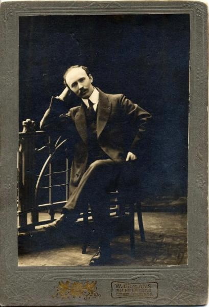 Портрет мужчины в сюртуке, 1914 - 1916, Херсонская губ., Одесский у., г. Одесса