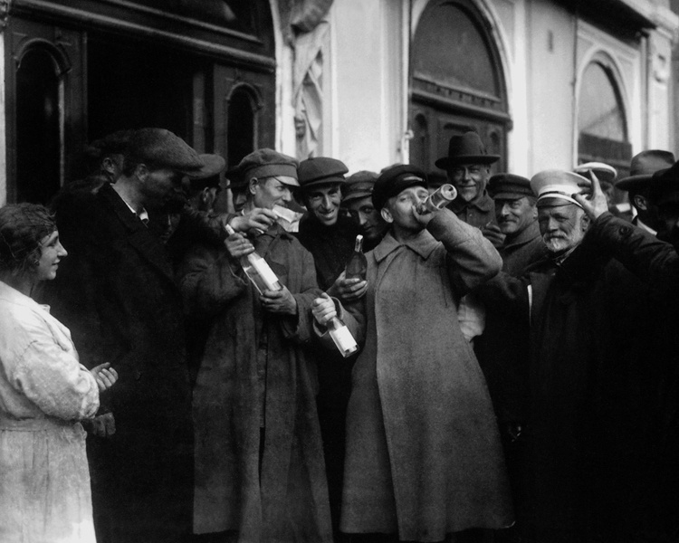 Отмена сухого закона, 1920-е, г. Ленинград