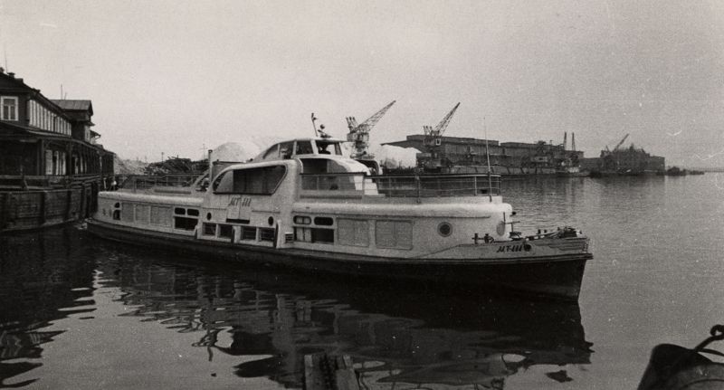 Катер МТ-444 - молоковоз, 1957 год, г. Касимов и Касимовский район