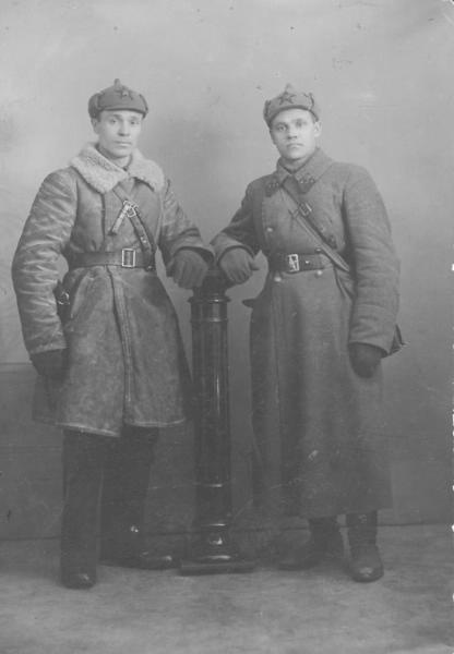 Портрет двух красноармейцев, 1930-е