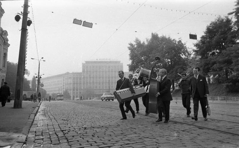 Музыканты, 1960-е, Украинская ССР, г. Киев