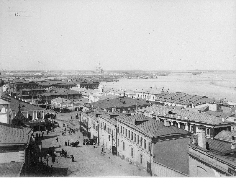 Вид Нижнего Новгорода, 1900-е, г. Нижний Новгород