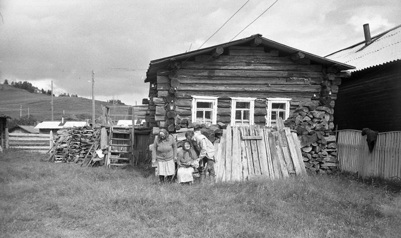 Архангельская область. Село Койнас, июль 1990, с. Койнас, Архангельская обл.