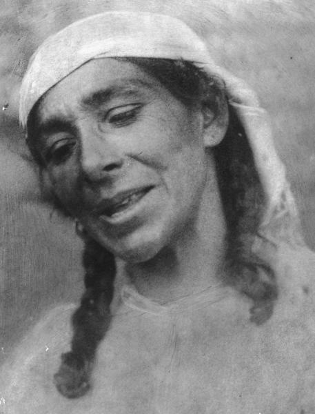 «Гадалка». Портрет цыганки, 1928 год, Тверская губ., г. Кимры
