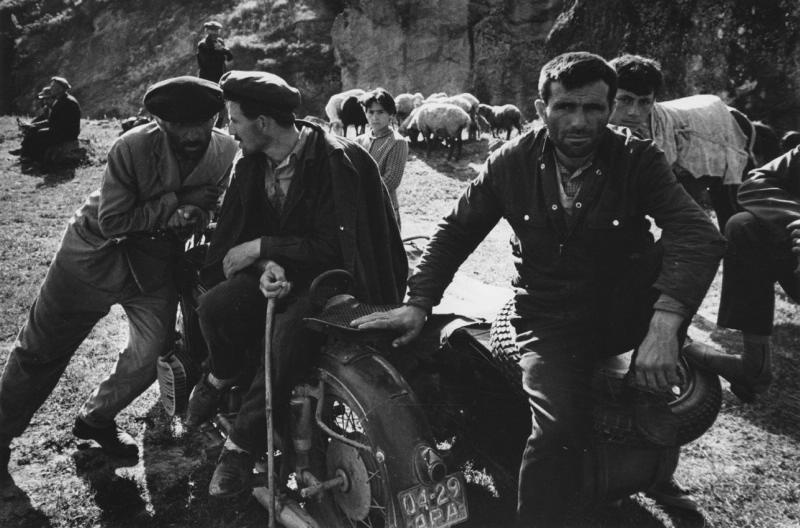 На мотоцикле, 1960-е, Армянская ССР