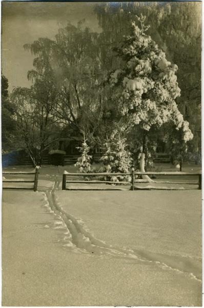Зимний пейзаж, 1920-е