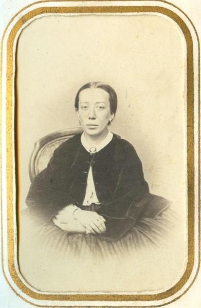 Женский портрет, 1860-е, г. Воронеж