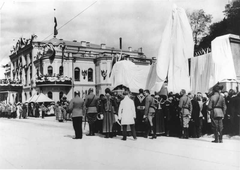 Открытие памятника Александру II в Киеве, 30 августа 1911, Украина, г. Киев